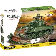 COBI: Stavebnica tanku M4A1 Sherman (3126)