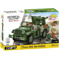 COBI: WW II 37mm GMC M6 Fargo stavebnica (3116)