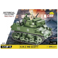 COBI: WWII H.M.C M8 Scott tank stavebnica (2279)