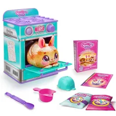 COOKEEZ Makery: Tyrkysová pec sada na hranie s prekvapením plyšovým zvieratkom obrázok 3