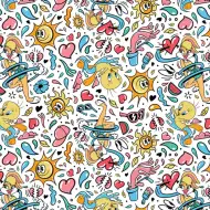 Cardex: Exkluzívny baliaci papier Bugs Bunny a Tapsi Hapsi 100x70 cm