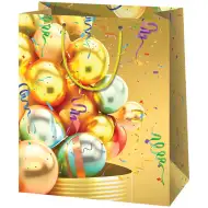 Cardex: Gigantická darčeková taška so žltým balónikom 40,6x20x3x55,8 cm
