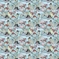 Cardex: Pirátsky námorný dobrodružný baliaci papier 100x70 cm