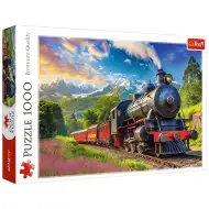 Cesta medzi horami vlakom 1000-dielne puzzle - Trefl