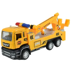 City Truck: Stavebný nákladný automobil na ťahanie v dvoch variantoch 14cm obrázok 5
