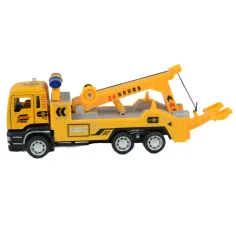 City Truck: Stavebný nákladný automobil na ťahanie v dvoch variantoch 14cm obrázok 6
