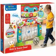 Clementoni Baby: Mier a strieľaj detská futbalová bránka so zvukom