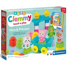 Clemmy: Sada mäkkých kociek Hrdinovia a Princezné - Clementoni obrázok 2