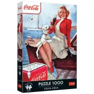 Coca-Cola plážová prestávka 1000-dielne Prémium plus kvalitné puzzle - Trefl