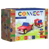Connect: Sada stavebnice kabriolet a dodávka 87 ks - Trefl