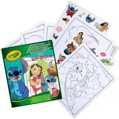 Crayola: Lilo & Stitch omaľovánka a zošit s nálepkami obrázok 2