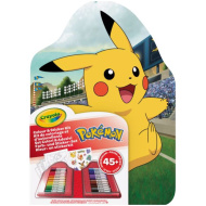 Crayola: Pokémon kreatívna súprava so samolepkami