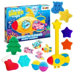 Craze Inkee: Adventný kalendár s kúpeľovými hračkami obrázok 2