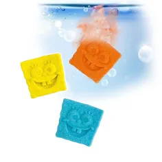 Craze Inkee: Vegánska kúpeľová bomba v tvare - SpongeBob s vôňou popcornu, 3 kusy obrázok 2