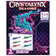 CrystaLynx: Zberateľský prívesok s drakmi na kľúče - Spin Master