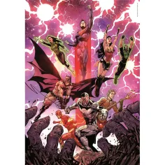 DC Comics: Liga spravodlivosti komiks puzzle 1000 dielikov Compact 50x70cm - Clementoni obrázok 2