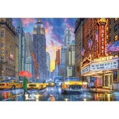 Daždivý Manhattan 2000-dielne HQC puzzle - Clementoni obrázok 2