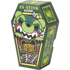 Deddy Bear Ex-Stink plyšový medvedík v rakve, 5. séria, 15 cm obrázok 2