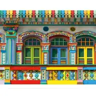 Diamantová mozaika: Farby Južnej Ameriky diamantová maľba set 30x40cm