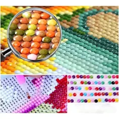 Diamantová mozaika: Sada na maľovanie diamantmi - surfovacia doska 40x50 cm obrázok 3