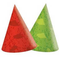 Dinosaurové párty klobúky – sada 6 ks