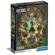 Disney+ - Zloduchovia 1000 ks puzzle s plagátom - Clementoni
