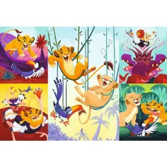 Disney: Levie kráľ 100-dielne puzzle - Trefl obrázok 2