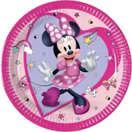 Disney+Minnie myš 8-dielna sada papierových tanierov 20 cm