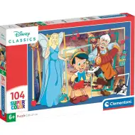 Disney Pinocchio 104-dielny Supercolor puzzle - Clementoni