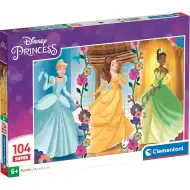 Disney Princezné 104-dielne Super puzzle - Clementoni