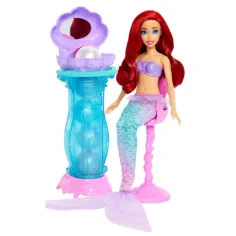 Disney Princezné: Ariel Perlové kúzlo prekvapujúca bábika set - Mattel obrázok 2