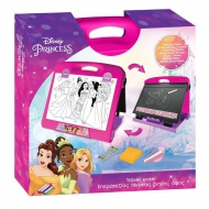 Disney Princezné: Travel Art prenosný obojstranný malířský stojan