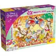 Disney Snehulienka 2 v 1 maxi 24-dielne puzzle a omaľovánka 70x50 cm - Lisciani