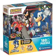 Disney+Sonic+2 180-dieliková super puzzle - Clementoni