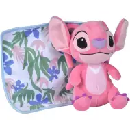 Disney Stitch Anjel plyšová figúrka s prikrývkou 25 cm - Simba Toys
