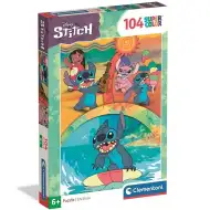 Disney+Stitch+Hviezdny+pes+supercolor+104-dielna+puzzle+-+Clementoni