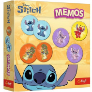 Disney Stitch pamäťová hra - Trefl