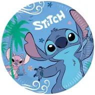 Disney+Stitch papierové taniere 8 ks set 23 cm