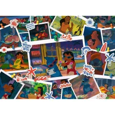 Disney: Stitch sladké spomienky 1000-dielne puzzle - Trefl obrázok 2