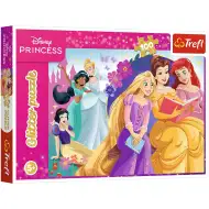 Disney princezné 100-dielne trblietavé puzzle - Trefl