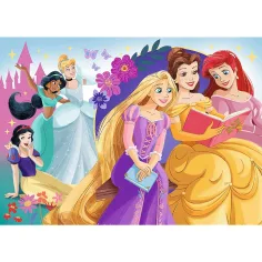 Disney princezné 100-dielne trblietavé puzzle - Trefl obrázok 2