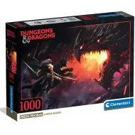 Dungeons &amp; Dragons – Boj s drakmi 1000-dieliková puzzle s plagátom - Clementoni