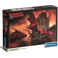 Dungeons &amp; Dragons 1000-dielikové puzzle s plagátom - Clementoni