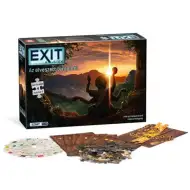 EXIT - Stratený chrám puzzle spoločenská hra - Piatnik