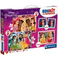 Edukit: Disney Princezné 4 v 1 hra zbierka - Clementoni
