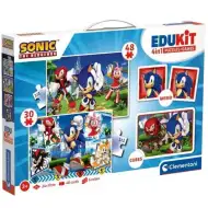 Edukit: Sonic 4 v 1 hrách zbierka - Clementoni