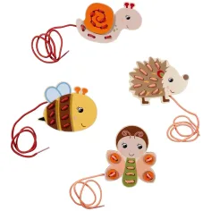 Eichhorn: Drevená hračka so zvieratkami na prevliekanie - Simba Toys obrázok 2