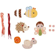 Eichhorn: Drevená hračka so zvieratkami na prevliekanie - Simba Toys obrázok 3