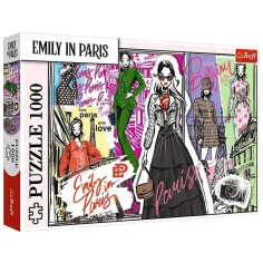Emily v žeravisku - Módna inšpirácia 1000-dielne puzzle - Trefl