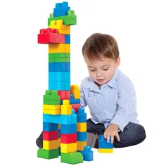 Kocky vo vrecúšku 60ks -Mega Bloks First Builders obrázok 2